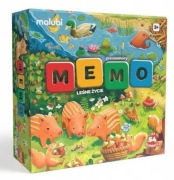 Gra memory MEMO Leśne życie, Malubi