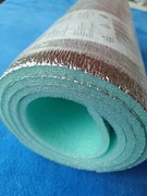 Nowa miętowa karimata z termoizolacją, produkt polski  z certyfikatem 