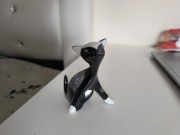 Kolekcjonerski "Kotek Siedzący" Zofia Zdana Kosicka PRL Vintage 