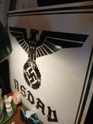 DUŻY Szyld Tablica NSDAP  Niemcy 2 wojna swiatowa wehrmacht