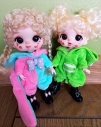 MAŁE MINI LALKI BJD 13,5 cm  RUCHOME STAWY 2 SZTUKI  