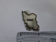 Magnes na lodówkę - 828g. IRAN Mapa