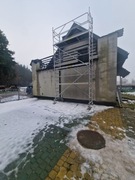 Profesjonalne  Rusztowanie  stabilne 6 kołowe 