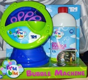 Maszynka do baniek +płyn 0,5l Bubble Machine 
