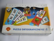puzle ortograficzne uczą gdzie RZ a gdzie Ż wiek7+