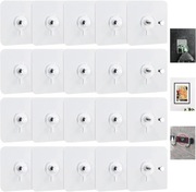 20 szt samoprzylepne haczyki/śruby do wieszania  bez wiercenia