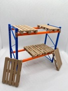 Regał magazynowy w skali 1:18