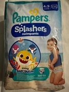 Pampers Splashers Pieluchomajtki do pływania, rozmiar 4-5, 9-15kg, 11 sztuk