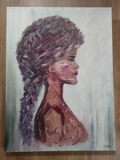 Obraz 80x60cm, farby olejne, sztuka współczesna