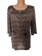 George r 46 połyskująca bluzka tunika wzory plus size