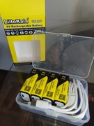 Akumulatory 9V, 4 szt.