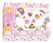 JANOD NOWY ART ZESTAW BIŻUTERIA KAWAII SŁODKIE ZWIERZĄTKA DO POKOLOROWANIA