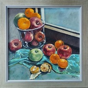 Obraz olejny. "Owocowo". Olej na płótnie 