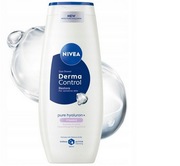 NIVEA DERMA CONTROL RESTORE Żel pod prysznic kwas hialuronowy wit. E 500 ml