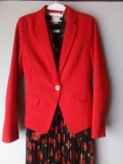 Orsay żakiet taliowania czerwony rozm. 34 