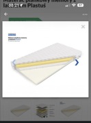 Materac ortopedyczny dziecięcy Plastuś