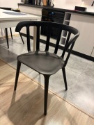 Czarne krzesła do jadalni Ikea - 4 sztuki