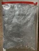 Brokat drobny srebrny