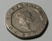 Moneta 20 Pence 1989 – Wielka Brytania / UK