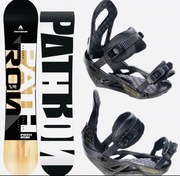 Deska snowboardowa Pathron TT + CT Carbon Series Black