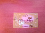 Stare puste opakowanie okładka Miss oliwkowe 2006 mydło w kostce