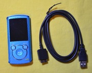 SONY NWZ-E463 ODTWARZACZ MP3 RADIO FM DOBRA BATERIA + KABEL