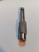 Przejście JACK wtyk 6,3 mono / gniazdo RCA (1)