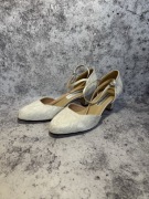 Buty damskie ślubne koronka r 39