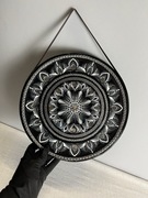 Mandala dekoracyjna ręcznie malowana – dekor ścienny, prezent.