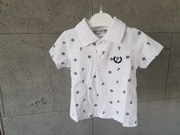 Koszulka polo chłopiec kotwice lato wesele