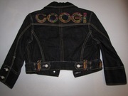 Kurtka Jeansowa Coogi Dziewczynka 7-12 Lat Katana Haft Retro L