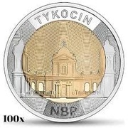 POLSKA MONETA 5 zł  TYKOCIN 2025 r. UNC
