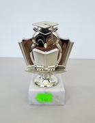Statuetka puchar trofeum sowa nauka 14 x 10 x 6 cm