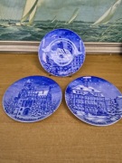 Kolekcja porcelanowych talerzy świątecznych Lindner – 1983, 1984, 1986 