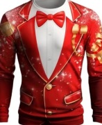 Świąteczna bluzka męska