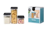 Zestaw Pojemników  Mepal Set Storage box Omnia 3 szt