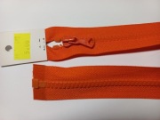 Zamek plastikowy kostka kostkowy 60cm rozdzielczy pomarańcz