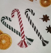 Lizaki laski ozdoby świąteczne makrama 