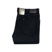 Spodnie męskie jeansy Lee Brooklyn Straight Black Rinse W40 L32