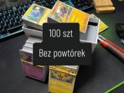 l Bulk 100 szt l Karty pokemon TCG l Bez powtórek l