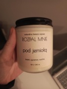 Świeca sojowa „Rozpal mnie – Pod jemiołą” – idealna na zimowe wieczory,nowa