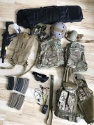 Airsoft karabiny(ASG) mundur cały zestaw na asg