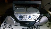 Radiomagnetofon Philips AZ2055 radio działa płyt nie czyta