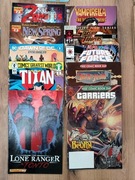 Zestaw komiksów 10 sztuk. DC, Dark Horse, Valiant, Dynamite, Red 5 i in.
