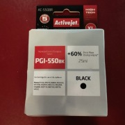 Tusz do drukarki Canon zastępuje tusz Canon PGI-550BK 25ml
