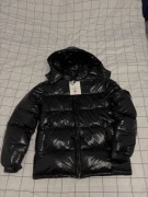 Kurtka puchowa Moncler XL czarna, nowa z metkami