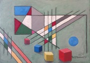 G. Miśkiewicz- dyptyk. abstrakcja.