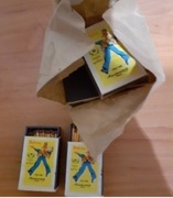 Zapałki Baltony 1950-1980 30 lecie Baltony 10 pudełek 