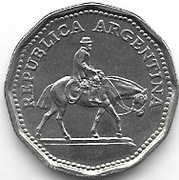 Argentyna 10 pesos 1962