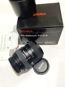 Obiektyw Sigma ZOOM AF 55-200/4-5.6 DC / Nikon